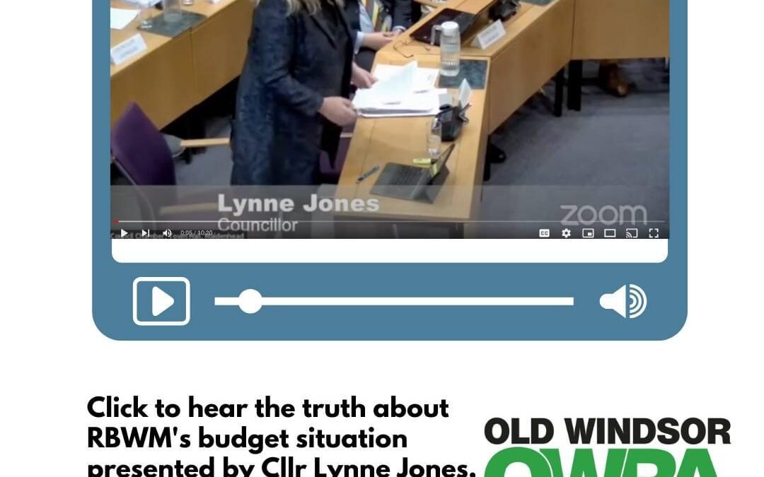 The truth about RBWM’s budget situation